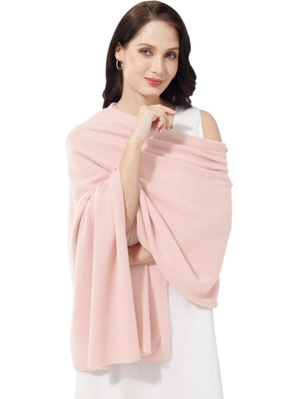 Extra Large Soft Cashmere Blend Wrap Scarf for Women - Chic Travel Stole 87"x28